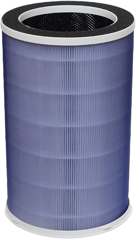 PUREBURG Replacement Filter Compatible with FIWOTTTDA Air Purifier Model : Breathe Nature 01,H13 HEPA Activated Carbon 3-Stage Filtration Air Clean Dust VOCs Odor